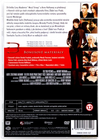 Diabeł ubiera się u Prady [DVD]