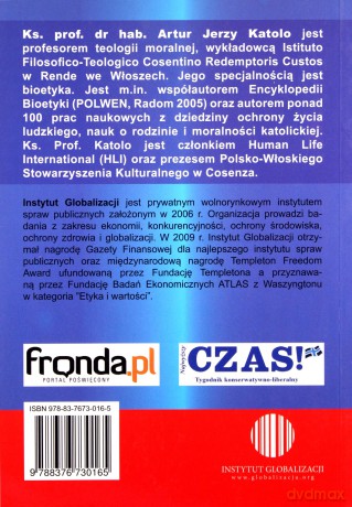Contra in vitro - Artur Jerzy Katolo [KSIĄŻKA]