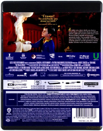 The Polar Express (Ekspres polarny) [Blu-Ray 4K]+[Blu-Ray]
