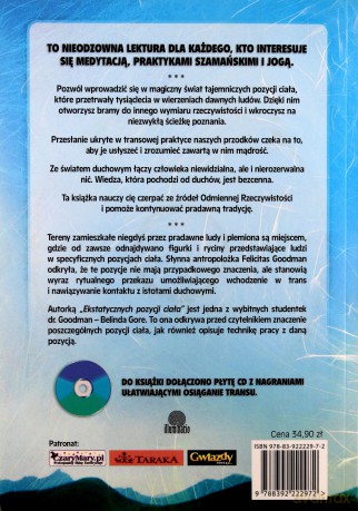 Ekstatyczne pozycje ciała. Podręcznik Odmiennej Rzeczywistości  - Gore Belinda [KSIĄŻKA]+[CD]