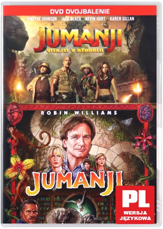 Jumanji 1+2 Kolekcja [2DVD]