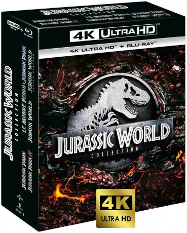 Jurassic World 1-5 Collection [5xBlu-Ray 4K]+[5xBlu-Ray]