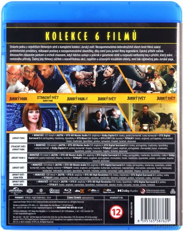 Jurassic World 1-6 Kolekcja [6xBlu-Ray]