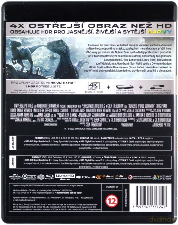 Jurassic World: Dominion [Blu-Ray 4K]+[Blu-Ray]