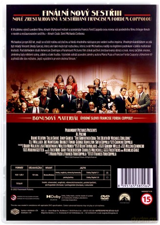 Ojciec chrzestny III [DVD]