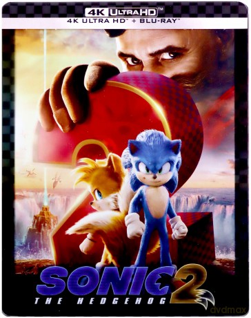 Sonic the Hedgehog 2 (Sonic 2. Szybki jak błyskawica) (steelbook) [Blu-Ray 4K]+[Blu-Ray]
