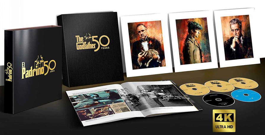 The Godfather 1-3 Collection (Ojciec chrzestny) [3xBlu-Ray 4K]+[2xBlu-Ray]