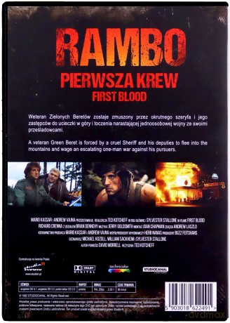 Rambo. Pierwsza Krew [DVD]