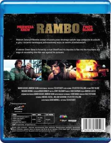 Rambo. Pierwsza Krew [Blu-Ray]