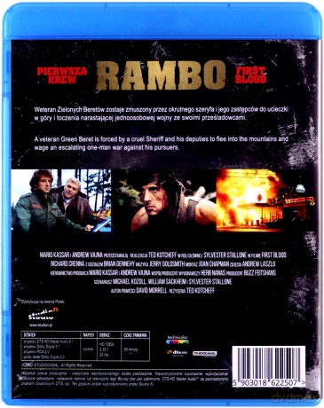 Rambo. Pierwsza Krew [Blu-Ray]