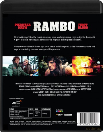 Rambo. Pierwsza Krew [Blu-Ray 4K]