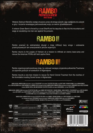 Rambo Trylogia [3DVD]