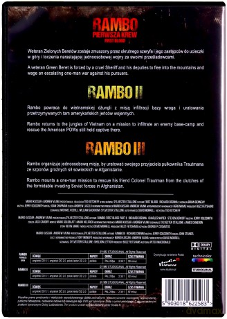 Rambo Trylogia [3DVD]