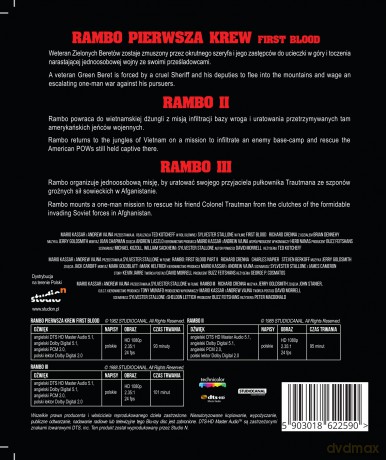 Rambo Trylogia [3xBlu-Ray]