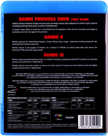 Rambo Trylogia [3xBlu-Ray]