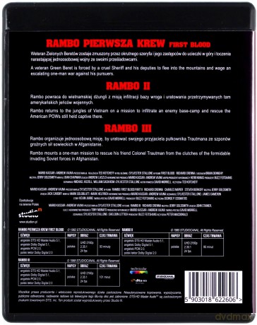 Rambo Trylogia [3xBlu-Ray 4K]