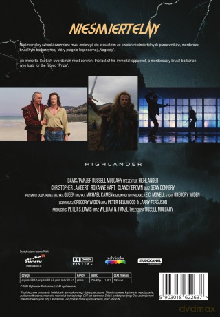 Nieśmiertelny [DVD]