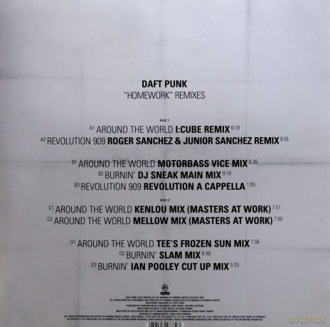 Daft Punk: Homework (Remixes) (Limited) [2xWinyl]