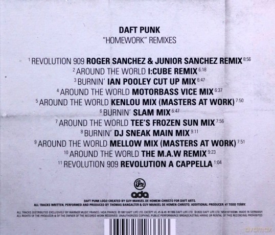 Daft Punk: Homework (Remixes) (Limited) [CD]