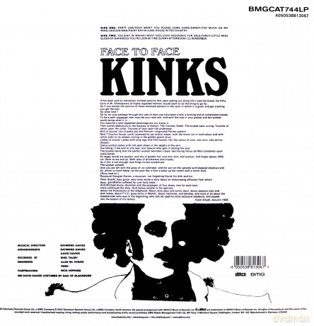 The Kinks: Face To Face [Winyl]
