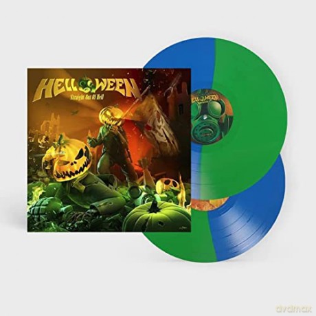 Helloween: Straight Out Of Hell (2020 Remaster) (Light Green/Ocean Blue Bi-Coloured) (Green/Blue) [2xWinyl]