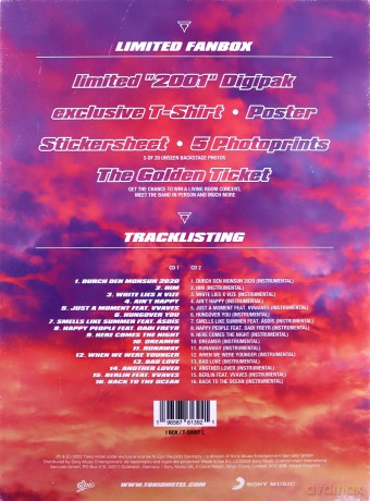 Tokio Hotel: 2001 (+ T-shirt L) [2CD]