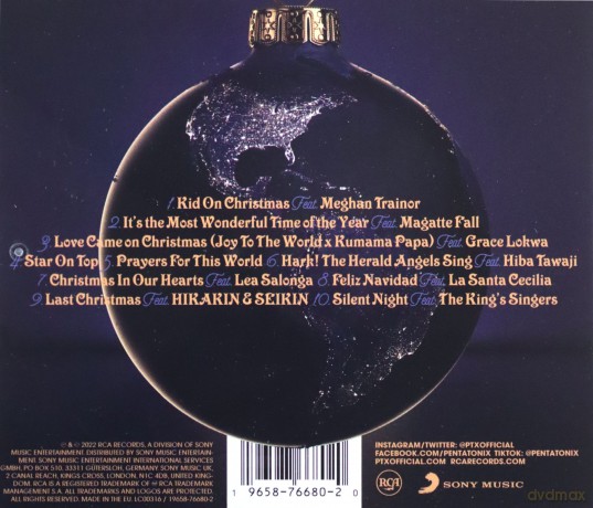 Pentatonix: Holidays Around the World [CD]