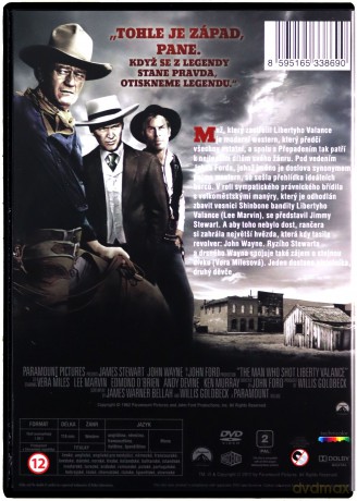 Człowiek, który zabił Liberty Valance'a [DVD]