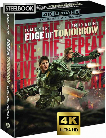 Edge of Tomorrow (Na skraju jutra) (steelbook) (Limited) [Blu-Ray 4K]+[Blu-Ray]