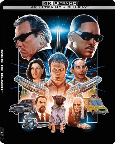 Faceci w czerni (steelbook) [Blu-Ray 4K]+[Blu-Ray]