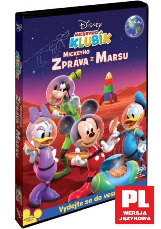 Klub przyjaciół Myszki Miki Misja na Marsa (Disney) [DVD]