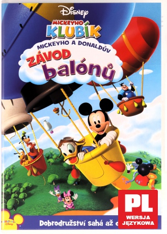 Klub przyjaciół Myszki Miki Wielkie Zawody (Disney) [DVD]