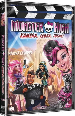 Monster High: Strach, kamera, akcja! [DVD]