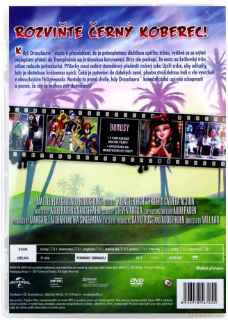 Monster High: Strach, kamera, akcja! [DVD]