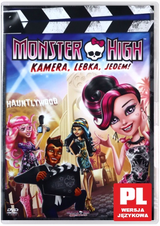 Monster High: Strach, kamera, akcja! [DVD]
