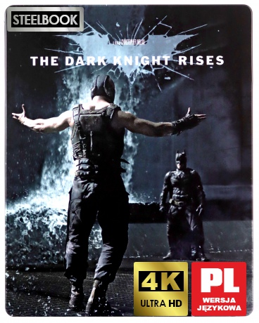 Mroczny Rycerz powstaje (steelbook) [Blu-Ray 4K]+[Blu-Ray]