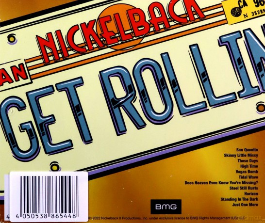 Nickelback: Get Rollin' (EEV Version) [CD]