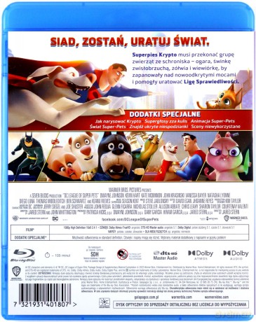 DC Liga Super-Pets [Blu-Ray]
