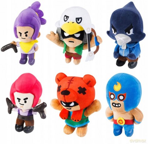 Brawl Stars Pluszak 17cm Mix