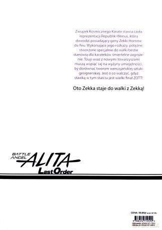 Battle Angel Alita - Last Order (Tom 9) - Yukito Kishiro [KOMIKS]