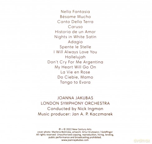 Joanna Jakubas: My New Wings [CD]