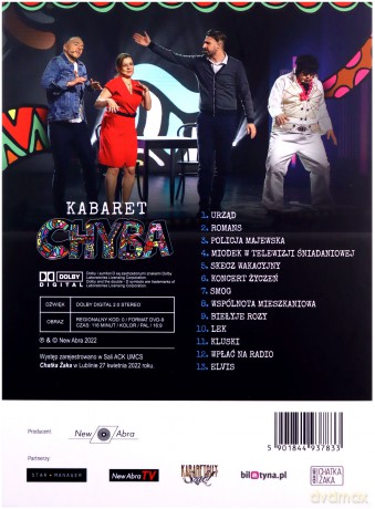Kabaret Chyba: Program 4 [DVD]