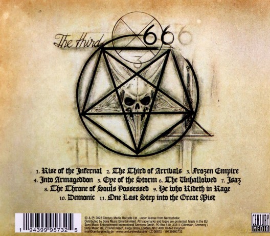 Necrophobic: The Third Antichrist (Re-issue 2022) [CD]