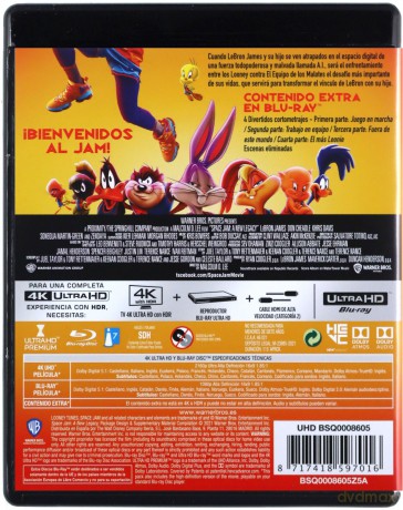 Kosmiczny mecz 2: Nowa era [Blu-Ray 4K]+[Blu-Ray]