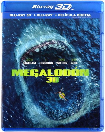 The Meg [Blu-Ray 3D]+[Blu-Ray]