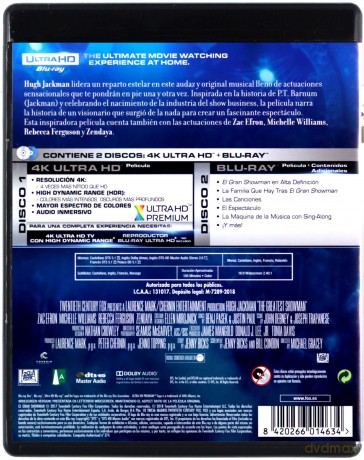 Król rozrywki [Blu-Ray 4K]+[Blu-Ray]
