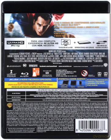 Człowiek ze stali [Blu-Ray 4K]+[Blu-Ray]