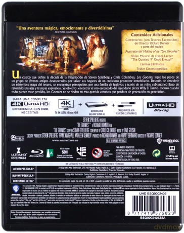 The Goonies [Blu-Ray 4K]+[Blu-Ray]