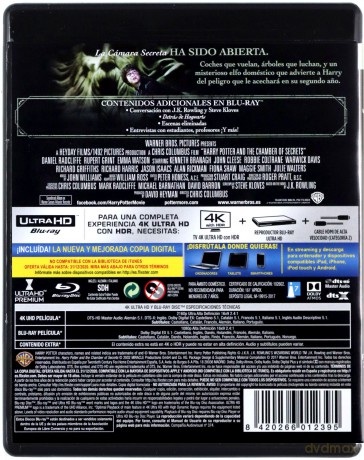 Harry Potter i Komnata Tajemnic [Blu-Ray 4K]+[Blu-Ray]