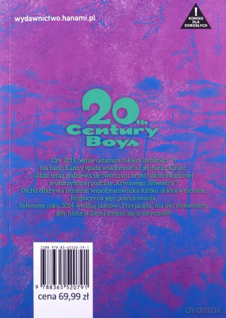 20th Century Boys Chłopaki z XX wieku (Tom 7) - Naoki Urasawa [KSIĄŻKA]